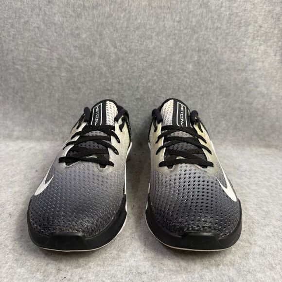 Nike Shoes Womens Size 7 Metcon 6 Black White Crossfit Workout Running Sneakers - Picture 2 of 9